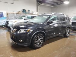 Salvage cars for sale at Elgin, IL auction: 2016 Nissan Rogue S