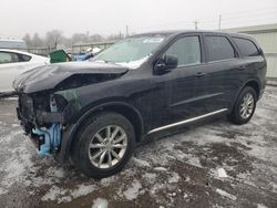 Salvage cars for sale at Pennsburg, PA auction: 2017 Dodge Durango SXT