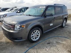 Salvage cars for sale at West Palm Beach, FL auction: 2018 Ford Flex SE