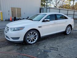 Salvage cars for sale at Austell, GA auction: 2013 Ford Taurus Limited