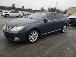 Salvage cars for sale at Gaston, SC auction: 2010 Lexus ES 350