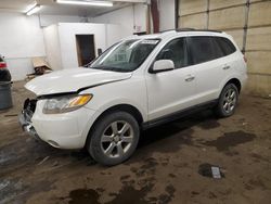 Salvage cars for sale at Ham Lake, MN auction: 2007 Hyundai Santa FE SE