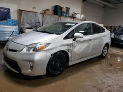 Salvage cars for sale at Elgin, IL auction: 2015 Toyota Prius