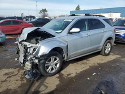 Chevrolet Equinox lt salvage cars for sale: 2015 Chevrolet Equinox LT