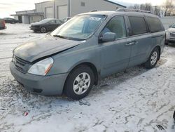 KIA salvage cars for sale: 2008 KIA Sedona EX