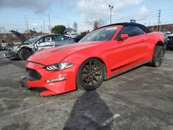 Salvage cars for sale at Wilmington, CA auction: 2020 Ford Mustang