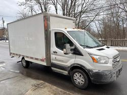 Salvage cars for sale from Copart North Billerica, MA: 2017 Ford Transit T-350