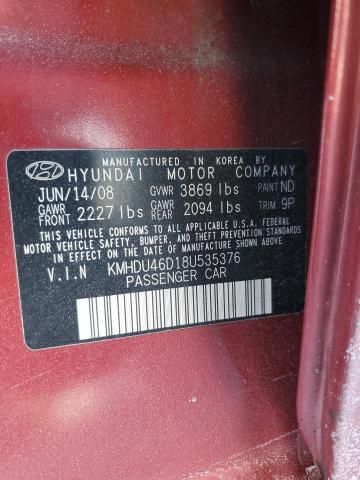 2008 Hyundai Elantra GLS