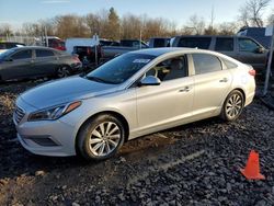 Salvage cars for sale at Chalfont, PA auction: 2017 Hyundai Sonata SE