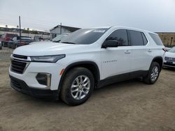 Carros salvage a la venta en subasta: 2022 Chevrolet Traverse LS