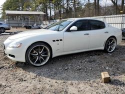 Salvage cars for sale at Austell, GA auction: 2011 Maserati Quattroporte