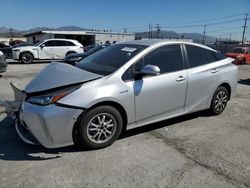 Salvage cars for sale at Sun Valley, CA auction: 2020 Toyota Prius LE