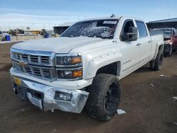 2015 Chevrolet Silverado K1500 LTZ en venta en Brighton, CO