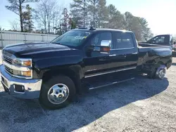 Salvage trucks for sale at Loganville, GA auction: 2015 Chevrolet Silverado K3500 LTZ