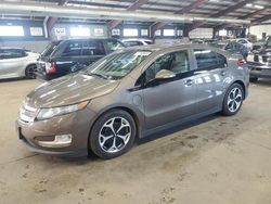 Salvage cars for sale at East Granby, CT auction: 2014 Chevrolet Volt