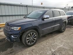 Salvage cars for sale at Dyer, IN auction: 2017 Jeep Grand Cherokee Overland