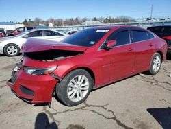 Vehiculos salvage en venta de Copart Pennsburg, PA: 2016 Chevrolet Malibu LT