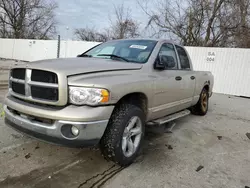 Salvage trucks for sale at Bridgeton, MO auction: 2003 Dodge RAM 1500 ST