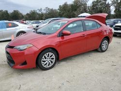 Salvage cars for sale at Ocala, FL auction: 2017 Toyota Corolla L