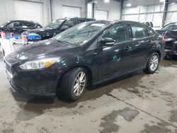 Salvage cars for sale at Ham Lake, MN auction: 2018 Ford Focus SE