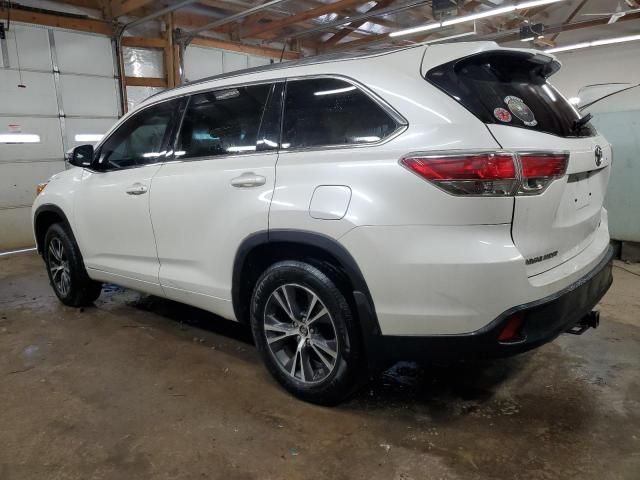 2016 Toyota Highlander XLE