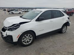 Salvage cars for sale at Grand Prairie, TX auction: 2024 Chevrolet Equinox LS