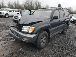 Salvage cars for sale at Portland, OR auction: 1998 Toyota Land Cruiser