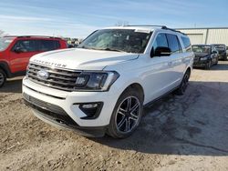 Salvage cars for sale at Kansas City, KS auction: 2020 Ford Expedition Max Limited