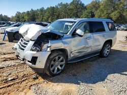 Salvage cars for sale at Eight Mile, AL auction: 2017 Cadillac Escalade Luxury