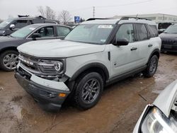 Salvage cars for sale from Copart Chicago Heights, IL: 2022 Ford Bronco Sport BIG Bend