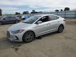 Salvage cars for sale at Martinez, CA auction: 2018 Hyundai Elantra SEL