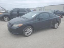 Salvage cars for sale at Kansas City, KS auction: 2012 Honda Civic EX