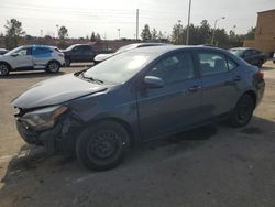 Salvage cars for sale at Gaston, SC auction: 2014 Toyota Corolla L