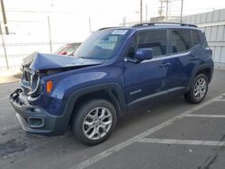 Salvage cars for sale at Sun Valley, CA auction: 2017 Jeep Renegade Latitude