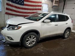 Salvage cars for sale at Lyman, ME auction: 2014 Nissan Rogue S