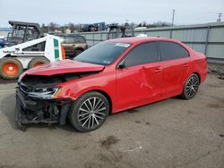 Volkswagen salvage cars for sale: 2017 Volkswagen Jetta Sport