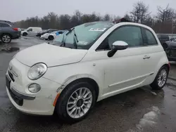 Fiat salvage cars for sale: 2012 Fiat 500 Lounge