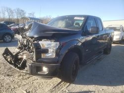 Salvage cars for sale at Spartanburg, SC auction: 2016 Ford F150 Super Cab