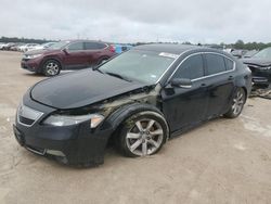 Salvage cars for sale at Houston, TX auction: 2013 Acura TL Tech