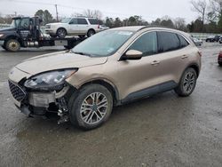 Salvage cars for sale at Shreveport, LA auction: 2020 Ford Escape SEL