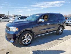 Salvage cars for sale at Grand Prairie, TX auction: 2014 Dodge Durango Citadel