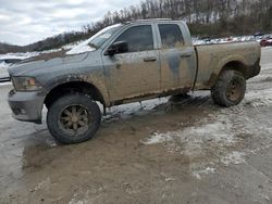 Salvage trucks for sale at Hurricane, WV auction: 2012 Dodge RAM 1500 ST