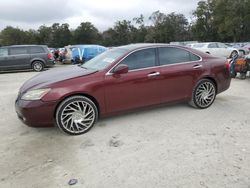 Salvage cars for sale at Ocala, FL auction: 2007 Lexus ES 350