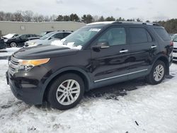 Salvage cars for sale at Exeter, RI auction: 2013 Ford Explorer XLT