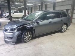 Salvage cars for sale at Madisonville, TN auction: 2015 Volkswagen Golf Sportwagen S