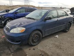 Salvage cars for sale from Copart Littleton, CO: 2005 Toyota Corolla CE