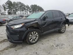 Salvage cars for sale at Loganville, GA auction: 2021 Toyota Rav4 XLE Premium