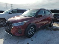 Salvage cars for sale at Elgin, IL auction: 2022 Nissan Kicks SV