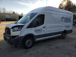 Salvage trucks for sale at Knightdale, NC auction: 2017 Ford Transit T-350