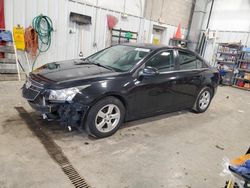 Salvage cars for sale at Mcfarland, WI auction: 2014 Chevrolet Cruze LT